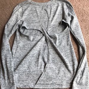 90 degree sweater like workout top!